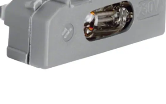 BERKER 160002 Glimmaggregat 230 V, 0,9 mA