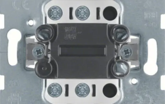 BERKER 303212 Wippschalter Ausschalter, 2-polig, 16 A