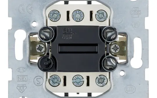 BERKER 303303 Wippschalter Ausschalter, 3-polig, 16 A