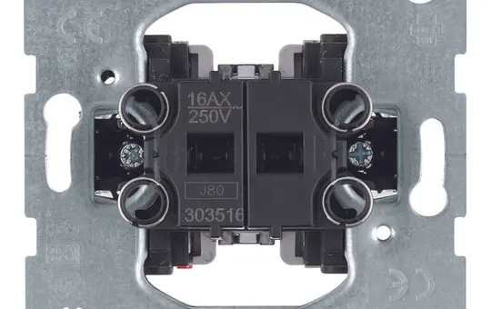 BERKER 303516 Wippschalter Serienschalter, 16 A