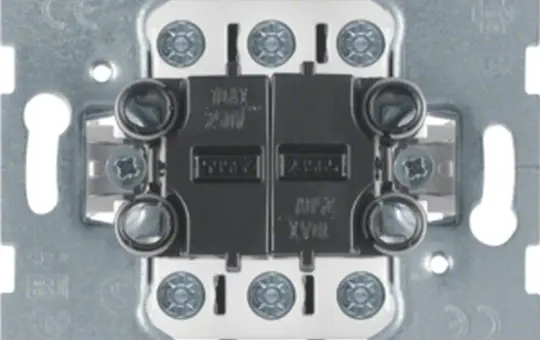 BERKER 303808 Wippschalter Wechsel-/Wechselschalter, getrennte Klemmen