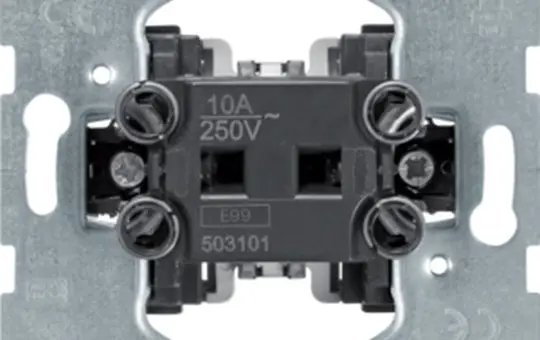 BERKER 503101 Wipptaster Schließer, 2 seperate Meldekontakte