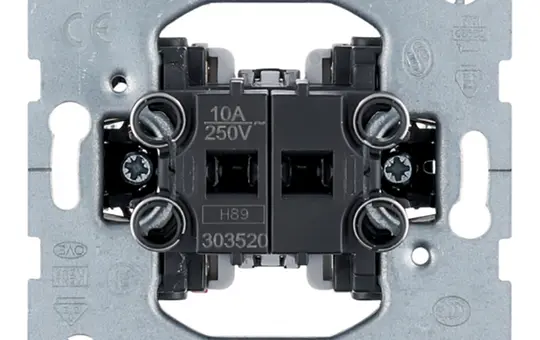 BERKER 303520 Jalousie-Wippschalter 2-fach