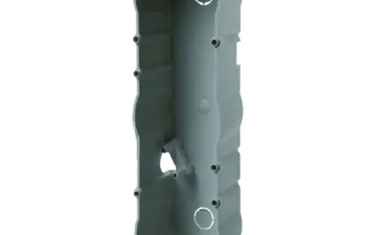 BERKER 91933 Berührungsschutzdose Integro Flow 3-fach, Zugentlastung | Ø 49 mm