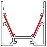 BARTHELME CATania Reflektorband für 3030 und 3030 T 