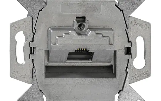 BUSCH-JAEGER 0218/11-101 Netzwerkdose 1-fach, Cat.6a
