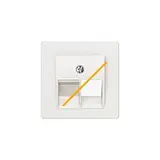 SIEMENS 5TG1207 ISDN-Abdeckung 1-fach | cremeweiß