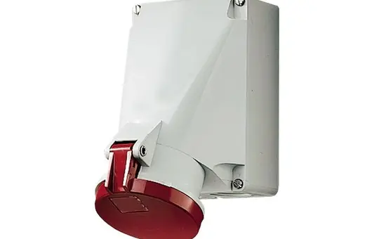 MENNEKES 1141A Wandsteckdose X-CONTACT 63 A, 4-polig, 400 V, zum Durchverdrahten