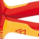 KNIPEX 306180 Kombizange VDE-Kombizange mit Schneide | 180 mm