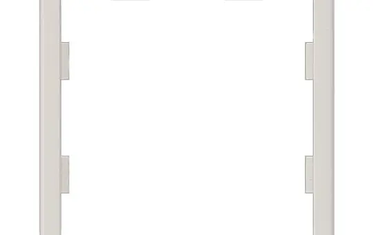 SIEMENS 5TG1893 DELTA profil Zwischenrahmen 55x55 mm | titanweiß