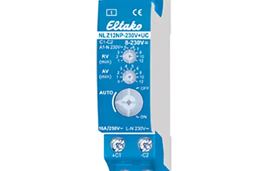 ELTAKO NLZ12NP-230V+UC Nachlaufschalter 1S, 16 A, UC