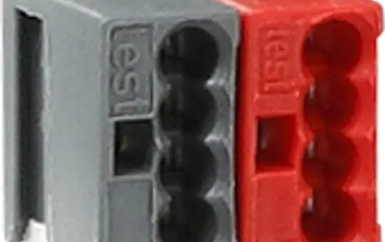 GIRA 59500 KNX-Busklemme schwarz/rot