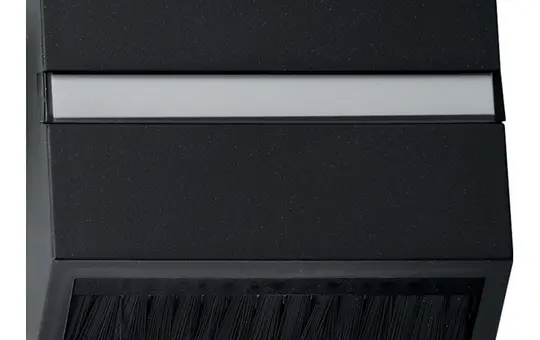 GIRA 682005 Zwischenrahmen System 55 50x50 mm, Schrägauslass | schwarz matt