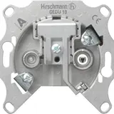 GIRA 004100 Antennendose 2-fach, Universal, Durchgang, 10 dB