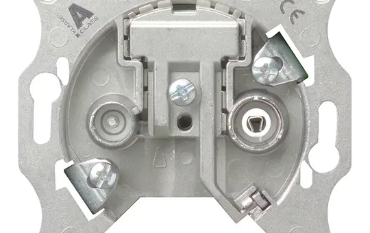 GIRA 004600 Antennendose 2-fach, Universal, Stich, 4 dB