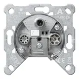 GIRA 093700 Antennendose 3-fach, SAT, Stich, 2 dB