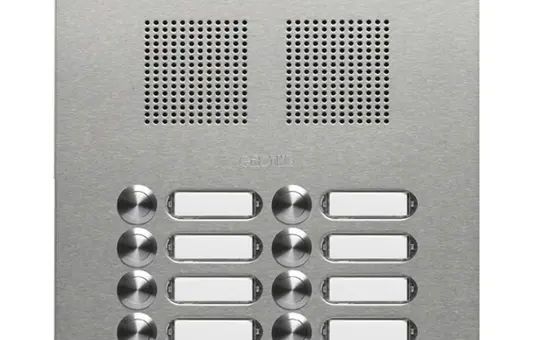 GROTHE 78824 Außenstation 8-fach | edelstahl gebürstet