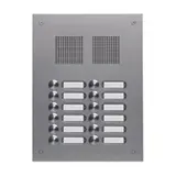 GROTHE 78826 Außenstation 12-fach | edelstahl gebürstet