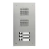 GROTHE 78813 Außenstation 3-fach | edelstahl gebürstet