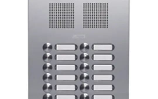 GROTHE 78726 Außenstation 12-fach | silber eloxiert