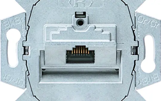 JUNG UAE8UPOK6 Netzwerkdose 1-fach, Cat.6a