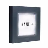 M-E 40667 Klingeltaster 1-fach, beleuchtet | anthrazit