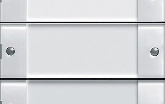 GIRA 5333100 eNet-Wandsender 3-fach, mit Beschriftungsfeld | reinweiß