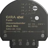 GIRA 545300 eNet Universalsender 2-fach