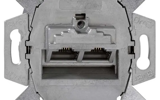 MERTEN 465706 UAE-Einsatz 8/8 Kat 6 2-fach