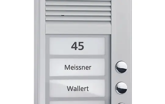 TCS PAK03-EN Kompakt-Außenstation Aufputz PAK 3-fach