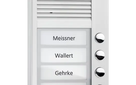 TCS PAK04-EN Kompakt-Außenstation Aufputz PAK 4-fach