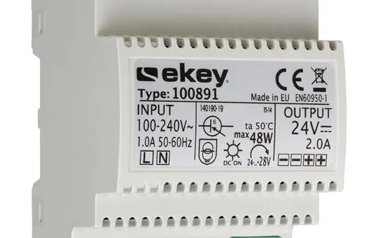 EKEY 100891 Netzteil REG 24 V DC