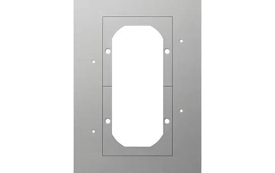 GIRA 129700 Montageplatte für Türstation 2-fach