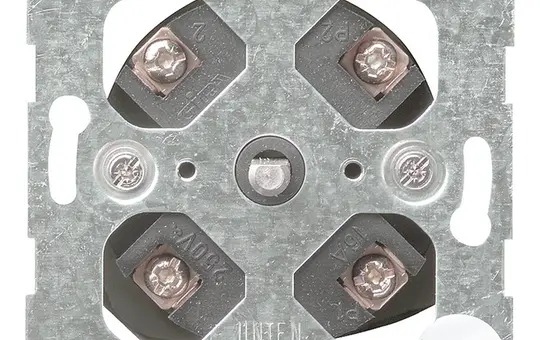 GIRA 032000 Zeitschaltuhreinsatz mit Drehknopf 15 Minuten, 2-polig