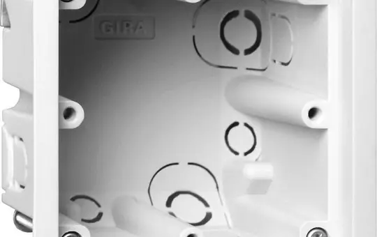 GIRA 289600 Gerätedose für flache Montag E2/E22 1-fach