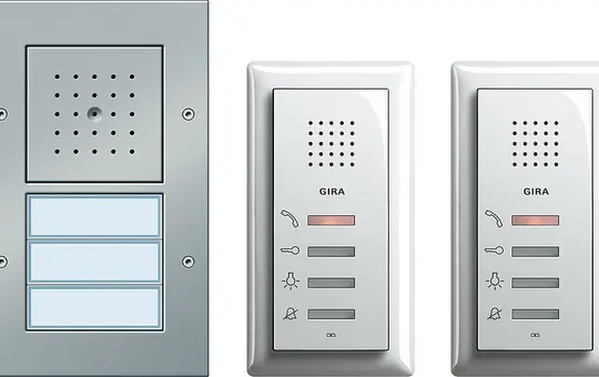 GIRA 049544 TKS-Komplettpaket TX_44 Audio, Zweifamilienhaus