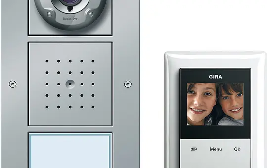 GIRA 049545 TKS-Komplettpaket TX_44 Video, Einfamilienhaus