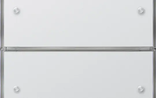 GIRA 2043112 KNX-Tastsensor 3 Flächenschalter 3-fach (1+2), Plus