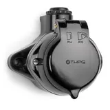 THPG 100937 Feuchtraum AP Steckdose Bakelit französisch