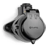 THPG 100828 Feuchtraum AP Steckdose Bakelit SCHUKO