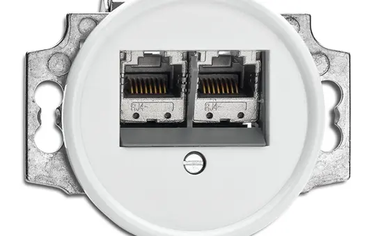 THPG 100726 Netzwerkdose Duroplast 2-fach