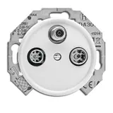 THPG 100728 Antennendose Duroplast 3-fach, Universal, Stich, 2 dB