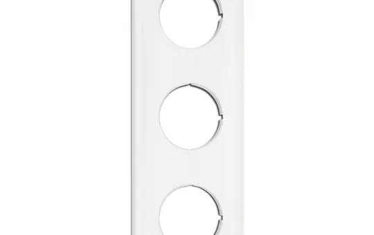 THPG 176423 Abdeckrahmen Duroplast eckig 3-fach