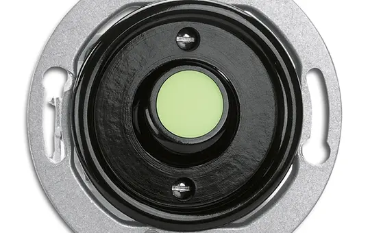 THPG 100973 Wipptaster Bakelit Schließer, nachleuchtend