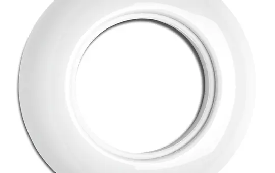 THPG 173087 Abdeckrahmen Porzellan Mittelteil