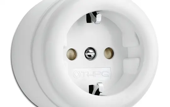 THPG 184199 Aufputz-Steckdose Duroplast SCHUKO