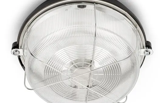 THPG 100499 Kellerleuchte Bakelit rund