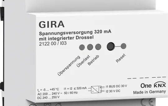 GIRA 212200 KNX-Busspannungsversorgung 320 mA