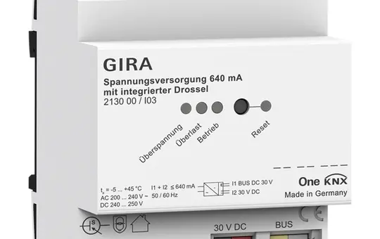 GIRA 213000 KNX-Busspannungsversorgung 640 mA