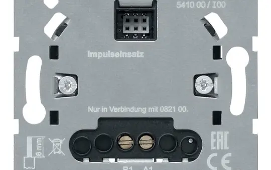 GIRA 541000 Schalteinsatz System 3000 1-fach, Impuls